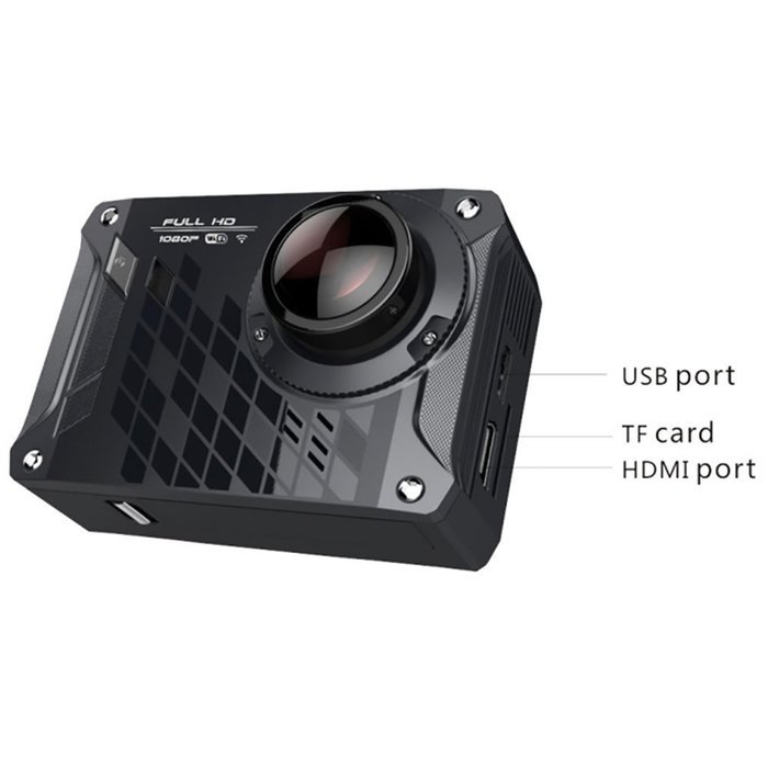 Olatec Classical S33W Sport Camera/DV with WIFI and Underwater Waterproof 30M