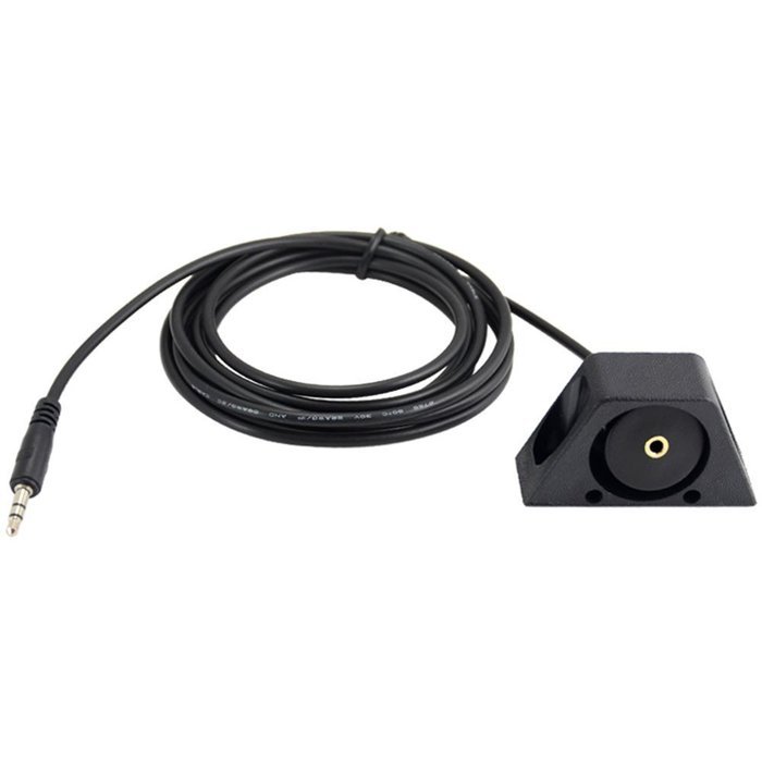 2M 3.5mm male to 3.5mm Female Car Truck Dashboard Waterproof Flush Mount 3.5mm 1/8" AUX Audio Jack Extension Cable... N2