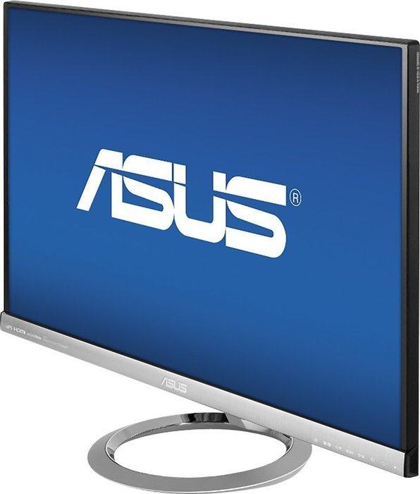 Asus - 27" IPS LED HD Monitor - Silver