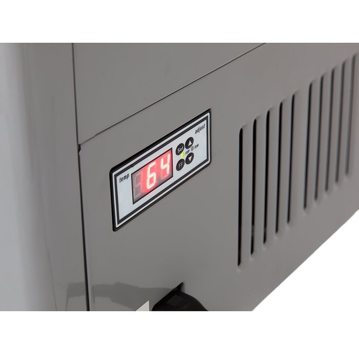 Whynter FM-951GW 95 quart Portable Wheeled Freezer with Door Alert and 12V Option, Gray N5