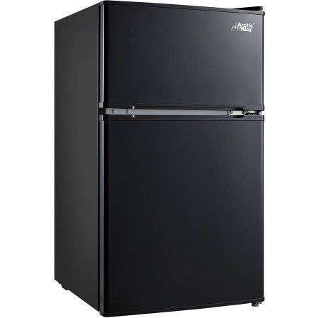 Arctic King 3.2 cu ft 2-Door Compact Refrigerator, Black