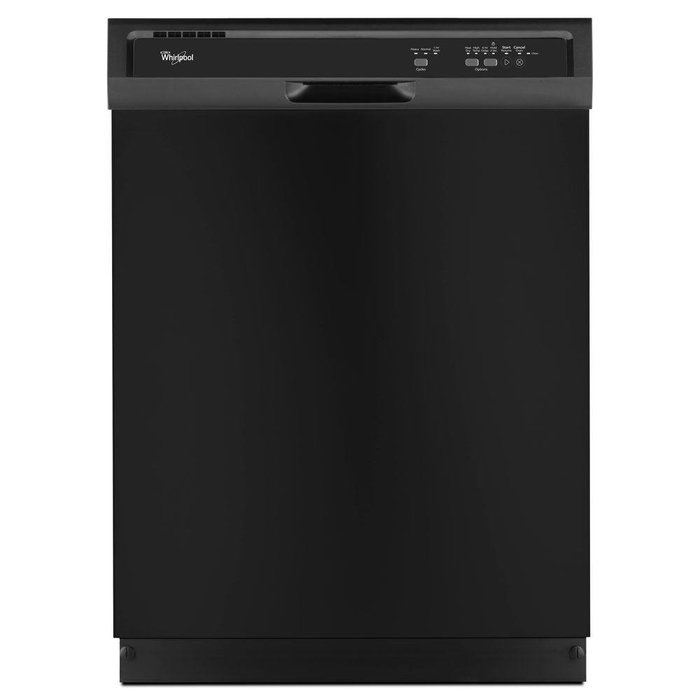 Dishwasher Whirlpool 23.88" Built-In Countertop White or Black Kitchen Appliance N6