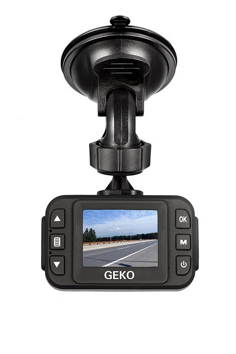 GEKO E1008G E100 Full HD 1080P Dash Cam - Car DVR Dashboard Camera Video Recorder with Night Vision, Parking Monitor...