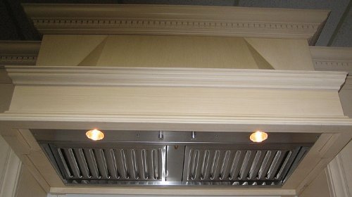 Imperial 36 inch W x 18 1/8 inch D x 10 inch H Ventilator Power Packk with Baffle Filters, 635 CFM, Stainless...