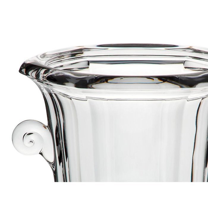 Ice Bucket, bottle cooler, Collection "OPERA", transparent, 26,5 cm,lead crystal (GERMAN CRYSTAL powered by CRISTALICA) N7