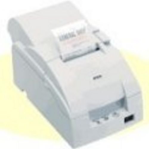 TM-U220A, Impact, two-color printing, 6 lps, Ethernet, Journal Take-Up, Auto-cutter, RoHS and power supply, Dark...