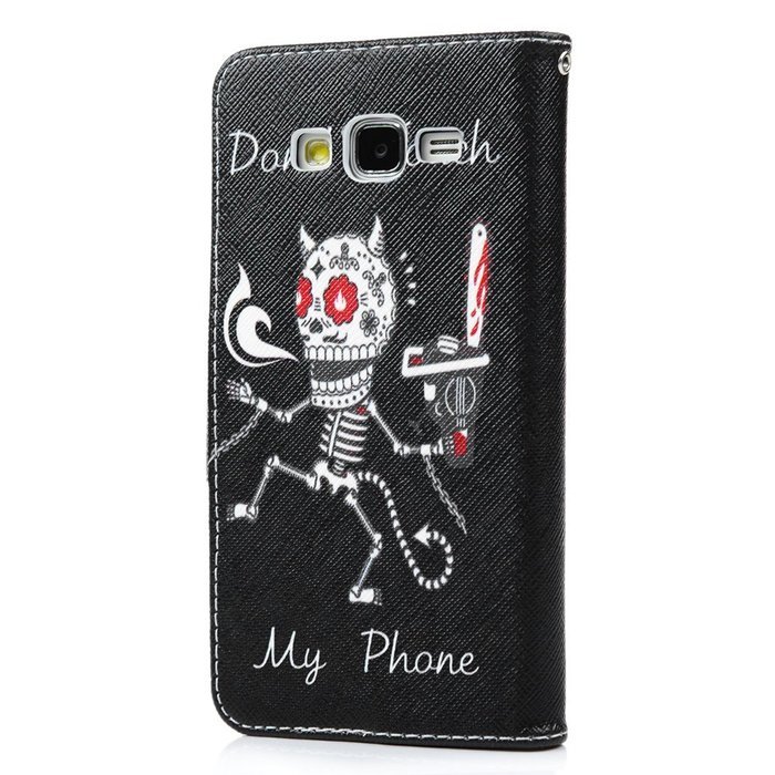 Galaxy Grand Prime Case,Samsung Galaxy Grand Prime Case - Wallet Flip Stand Case PU Leather Case with Shockproof... N14