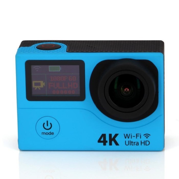 WIFI Waterproof Sports DV, SANNYSIS Sports Camera Ultra HD 4K Dual Screen 2" LCD Video With Remote Control N5