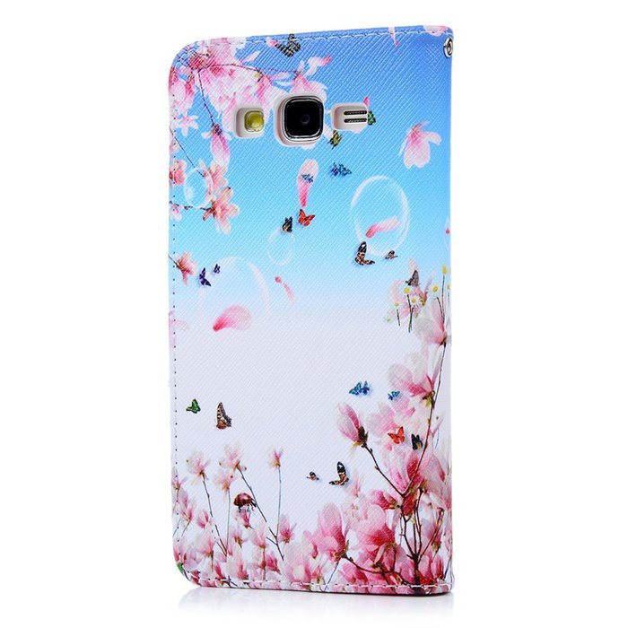 Galaxy Grand Prime Case,Samsung Galaxy Grand Prime Case - Wallet Flip Stand Case PU Leather Case with Shockproof... N24