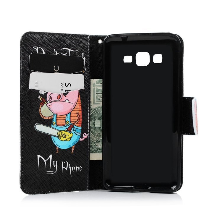 Galaxy Grand Prime Case,Samsung Galaxy Grand Prime Case - Wallet Flip Stand Case PU Leather Case with Shockproof... N33