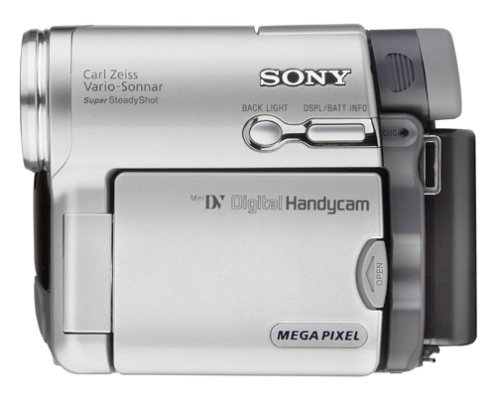Sony DCRTRV33 MiniDV 1megapixel Camcorder with 2.5" LCD, Color Viewfinder & Memory Stick capabilities (Discontinued...