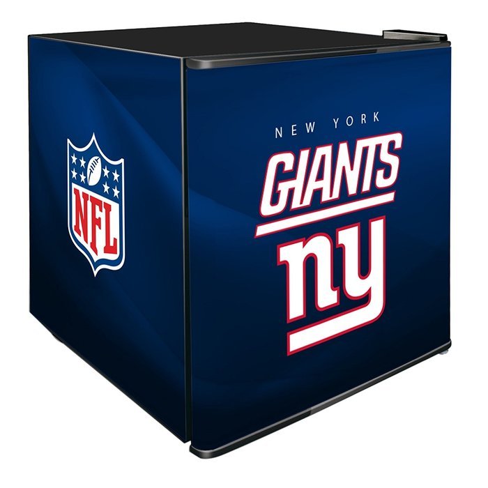 New York Giants NFL Solid Door Refrigerated Beverage Center 1.8 cu ft