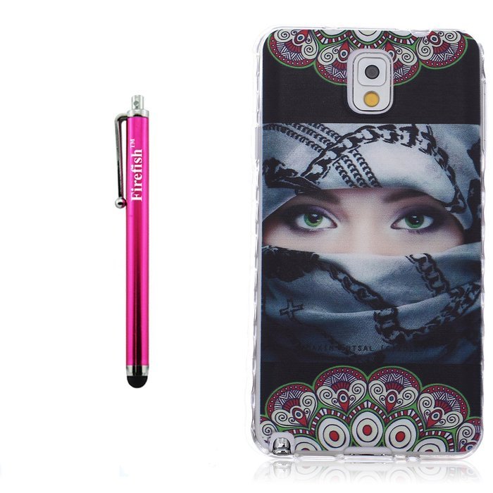 Note 4 Case, Firefish Durable Soft TPU Back Case [Soft-Flex] Drop Protection Scratch-Resistant Cover Skin Protective... N373