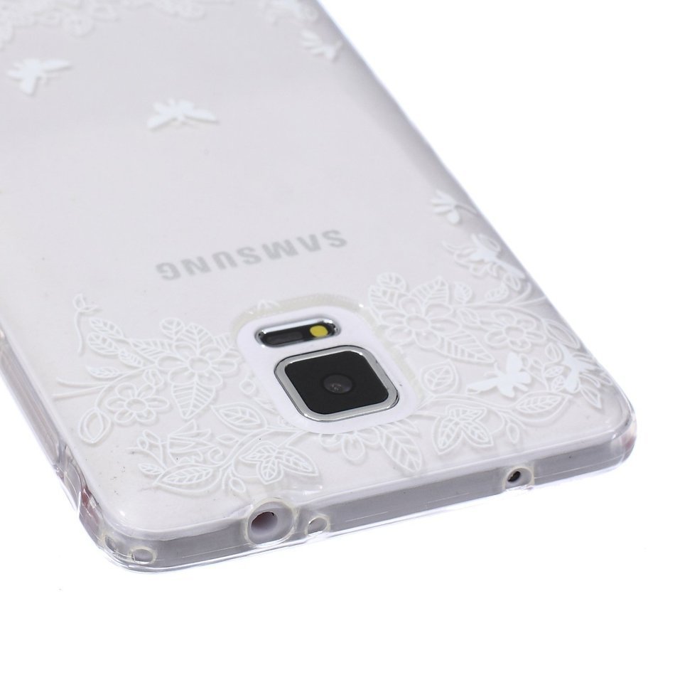 Note 4 Case, Firefish Durable Soft TPU Back Case [Soft-Flex] Drop Protection Scratch-Resistant Cover Skin Protective... N379