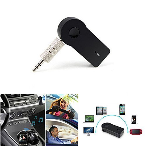 BranXin(TM)2016 New Universal 3.5mm Streaming Car A2DP Wireless Bluetooth AUX Audio Music Receiver Adapter Handsfree...