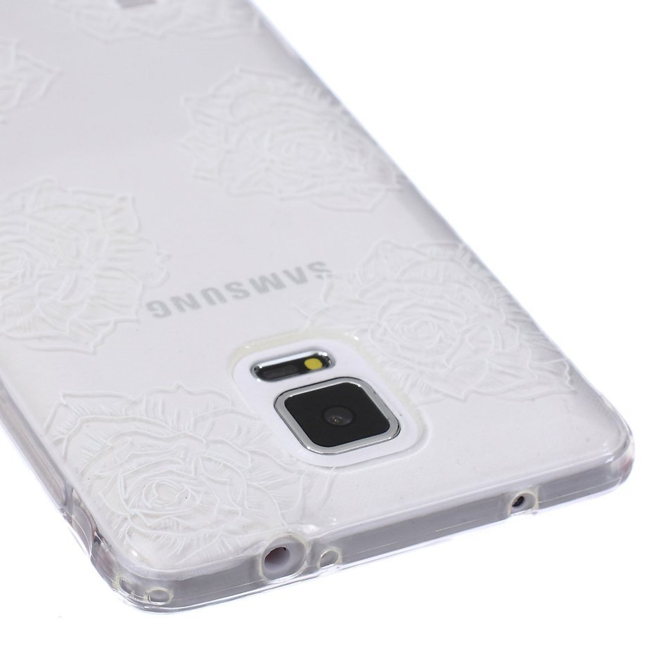 Note 4 Case, Firefish Durable Soft TPU Back Case [Soft-Flex] Drop Protection Scratch-Resistant Cover Skin Protective... N385