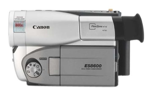 Canon ES8600 Hi8 Camcorder with 2.5" Color LCD and Image Stabilizer (Discontinued by Manufacturer)