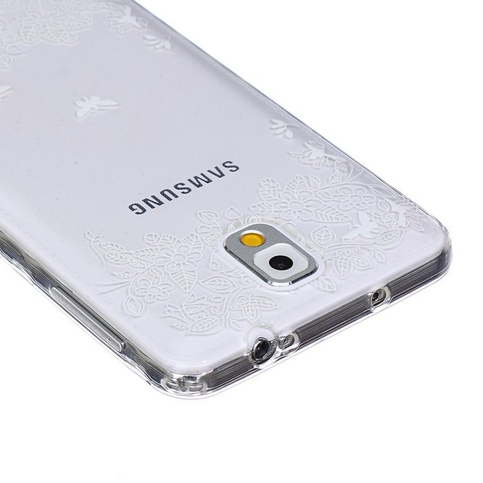 Note 4 Case, Firefish Durable Soft TPU Back Case [Soft-Flex] Drop Protection Scratch-Resistant Cover Skin Protective... N412