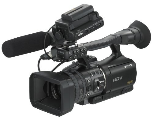 Sony HVR-V1U 3-CMOS 1080i Professional HDV Camcorder with 20x Optical ...