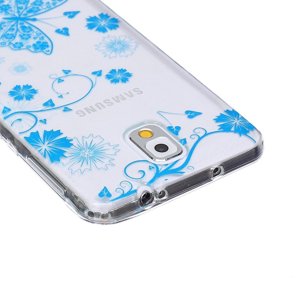 Note 4 Case, Firefish Durable Soft TPU Back Case [Soft-Flex] Drop Protection Scratch-Resistant Cover Skin Protective... N415