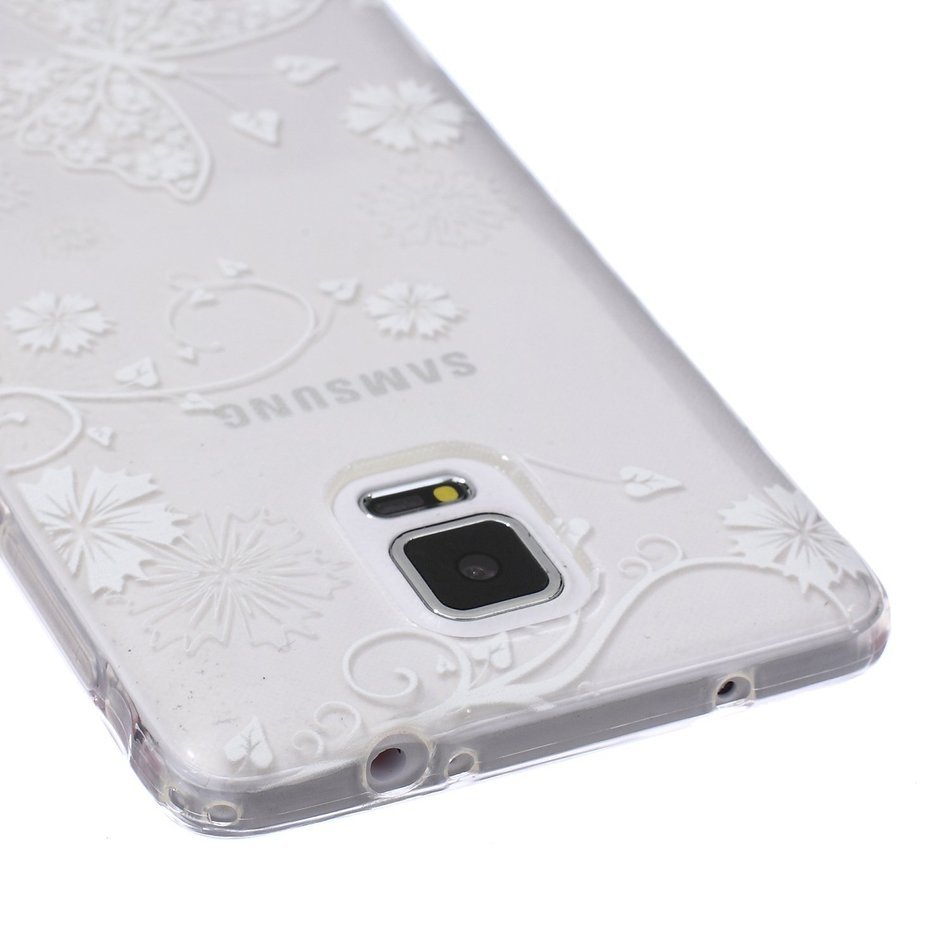 Note 4 Case, Firefish Durable Soft TPU Back Case [Soft-Flex] Drop Protection Scratch-Resistant Cover Skin Protective... N419