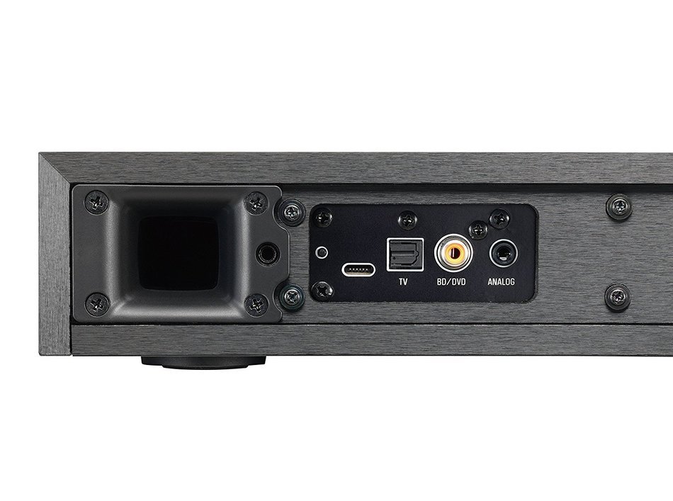 Yamaha SRT-700 TV Speaker Base with Dual Built-In Subwoofers