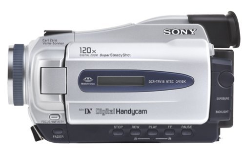 Sony DCRTRV18 MiniDV Digital Handycam Camcorder w/ 2.5" LCD. MPEG, & Memory Stick (Discontinued by Manufacturer) N2