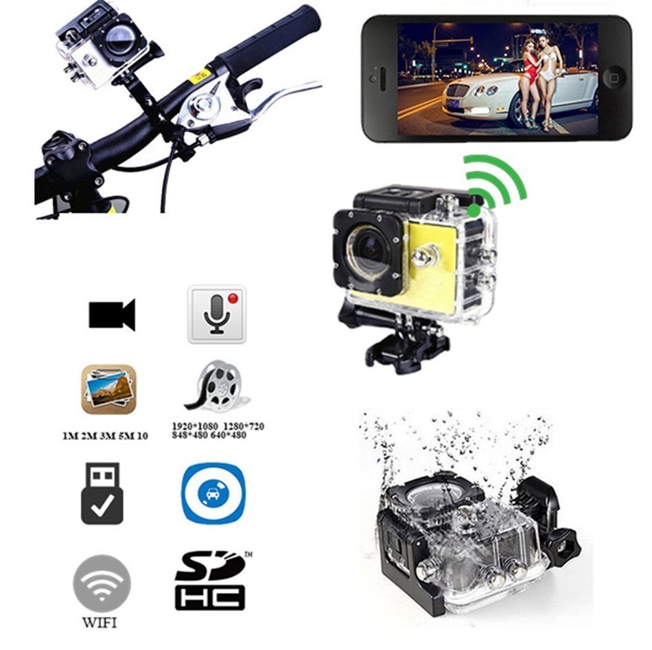 G-Anica Compact Camera HD Camcorder DVR 720p - (2 Screen, 4x Zoom, 720P HD Recording) Video Camera, Yellow