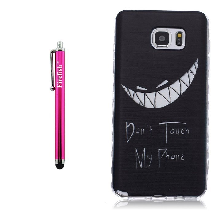 Note 4 Case, Firefish Durable Soft TPU Back Case [Soft-Flex] Drop Protection Scratch-Resistant Cover Skin Protective... N480
