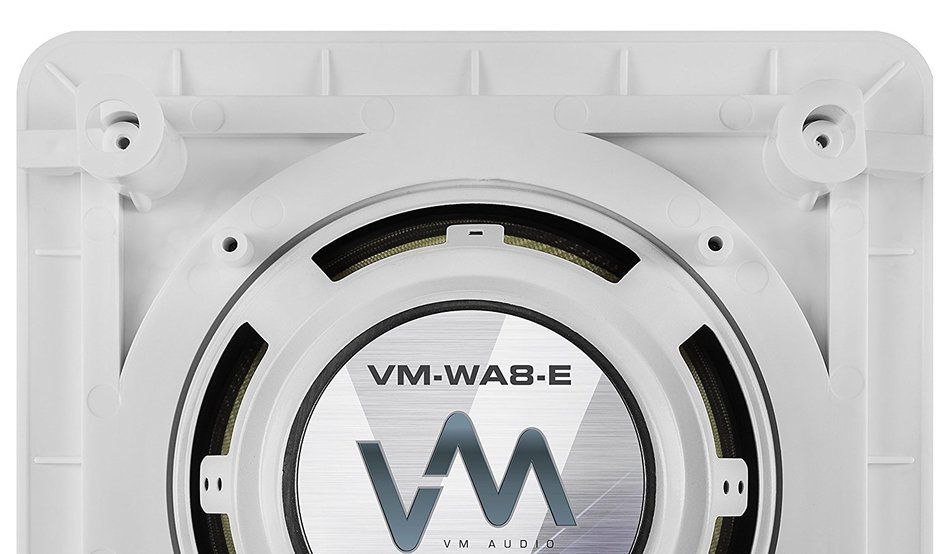 4) VM Audio Elux 8-Inch 270W 2 Way In-Wall Surround Sound Home Speaker (Four) N3