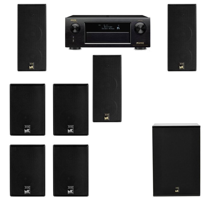 M&K Sound LCR950 Loudspeaker 7.1 X10 Denon AVR-X5200W