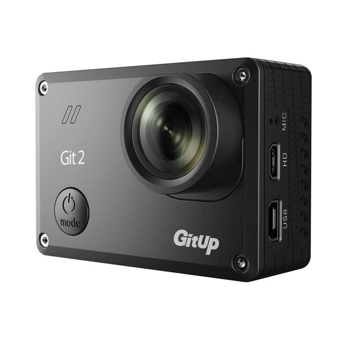 GitUp GIT2 Pro 2K Action Camera with GoPro / SJCam Accessories(Pro Edition) 1.5-Inch LCD (Black) N4
