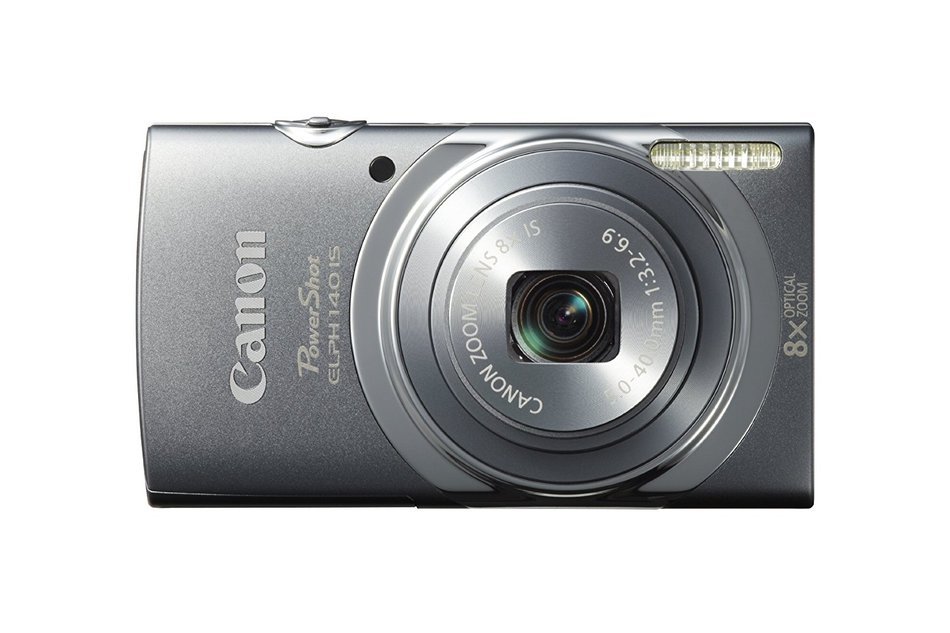Canon PowerShot ELPH140 IS Digital Camera (Gray) (Discontinued by Manufacturer)