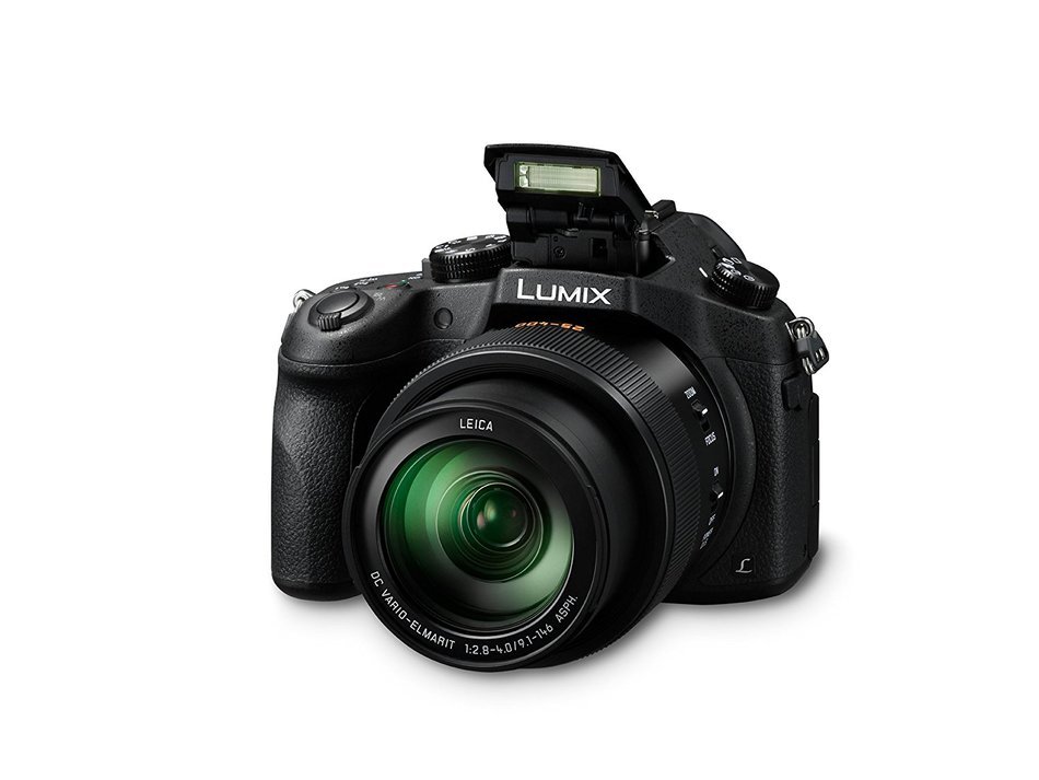 Panasonic LUMIX DMC-FZ1000 Camera, 21.1 Megapixel, 1-inch Sensor, 4K Video, Leica Lens 16X F2.8-4.0 Zoom (Black)