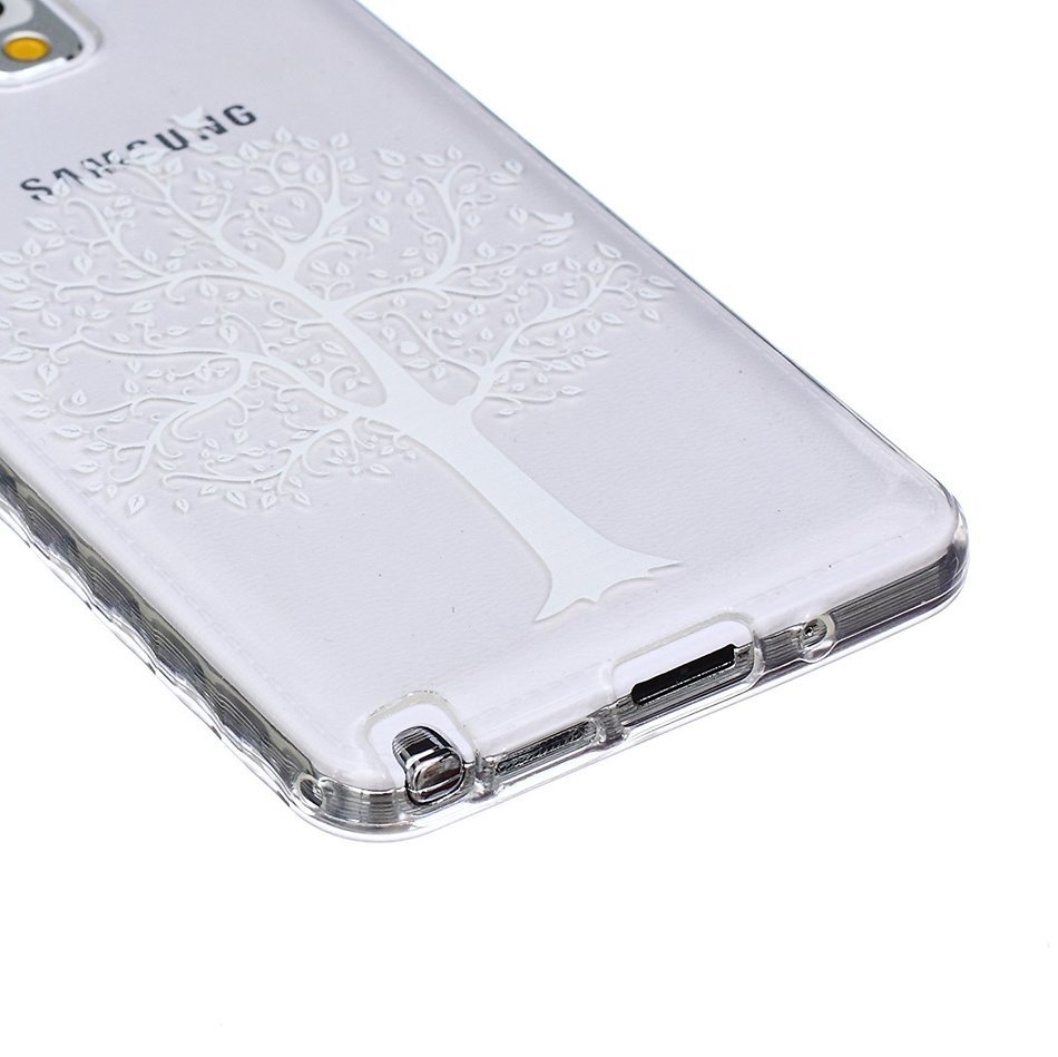 Note 4 Case, Firefish Durable Soft TPU Back Case [Soft-Flex] Drop Protection Scratch-Resistant Cover Skin Protective... N523