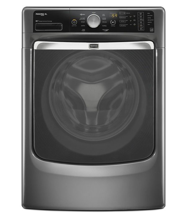 Maytag Maxima XL Front Load Steam Washer and Steam Dryer SET (Electric Dryer) with Pedestals N3