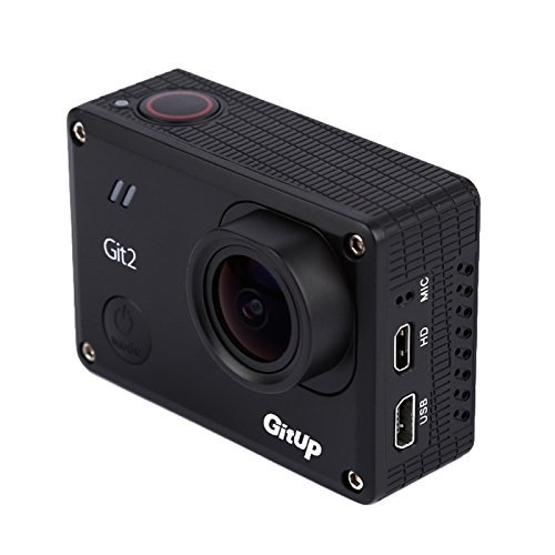 PULUZ GitUp Git2 Professional Edition 2K 1440P Waterproof 30m WiFi Action Camera DV(Black) N2