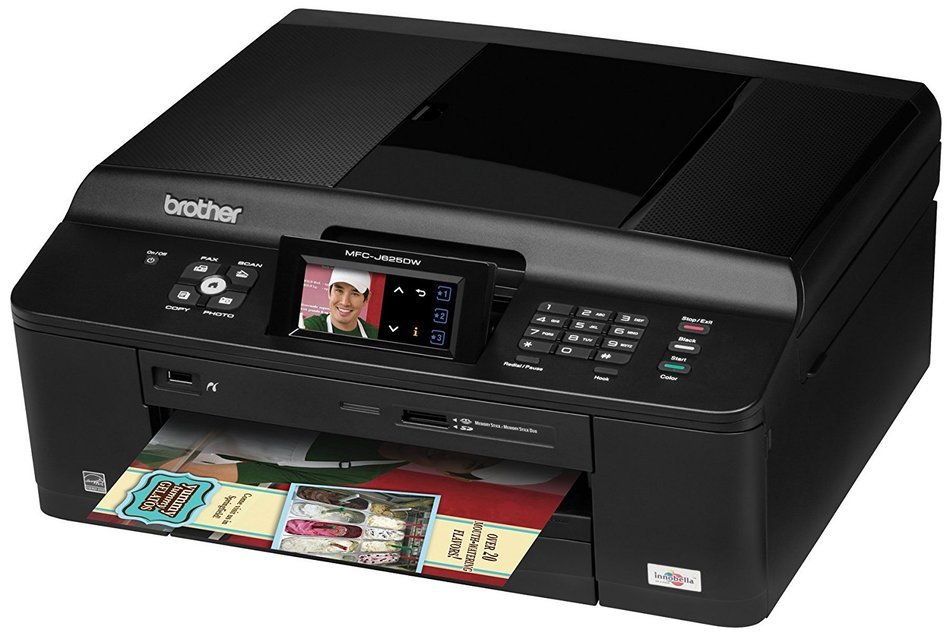 Brother Printer MFCJ625DW Wireless Color Photo Printer with Scanner, Copier and Fax