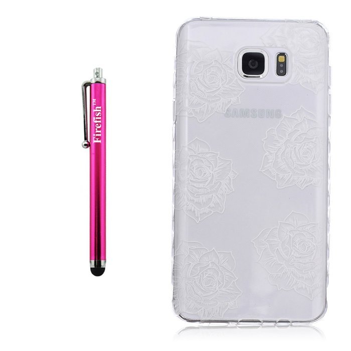 Note 4 Case, Firefish Durable Soft TPU Back Case [Soft-Flex] Drop Protection Scratch-Resistant Cover Skin Protective... N530