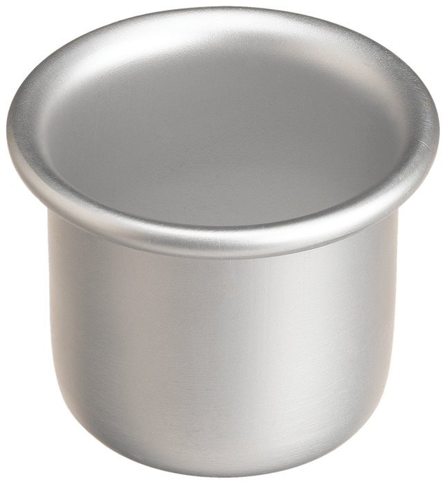Fat Daddio's Anodized Aluminum Round Cake Pan, 6 Inches by 2 Inches N11