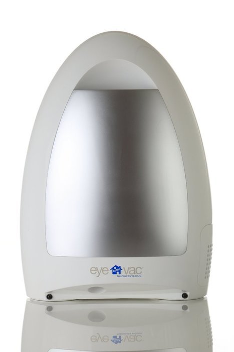 Eye-Vac Home Touchless Vacuum, EVH-W (Complete Set) w/ Bonus: Premium Microfiber Cleaner Bundle N4