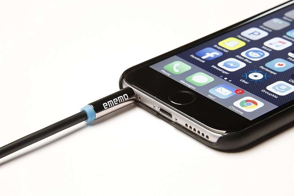 EMEMO&reg; #1 Premium 3FT (BLACK) 3.5 mm to 3.5 mm Stereo Jack Auxiliary Audio Cable - Compatible iPhone/iPod/iPad... N5