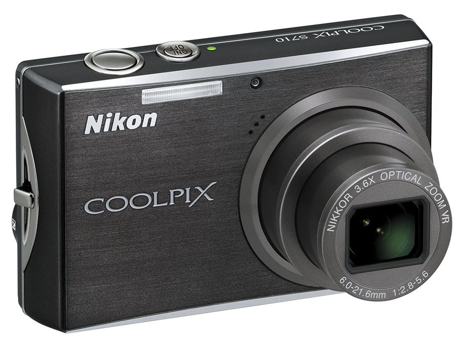 Nikon Coolpix S710 14.5MP Digital Camera with 3.6x Wide Angle Optical Vibration Reduction (VR) Zoom (Graphite... N2