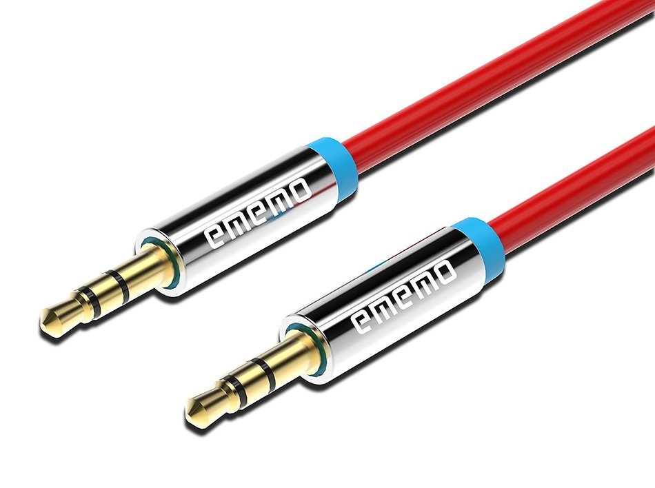 EMEMO&reg; #1 Premium 3FT (BLACK) 3.5 mm to 3.5 mm Stereo Jack Auxiliary Audio Cable - Compatible iPhone/iPod/iPad... N6
