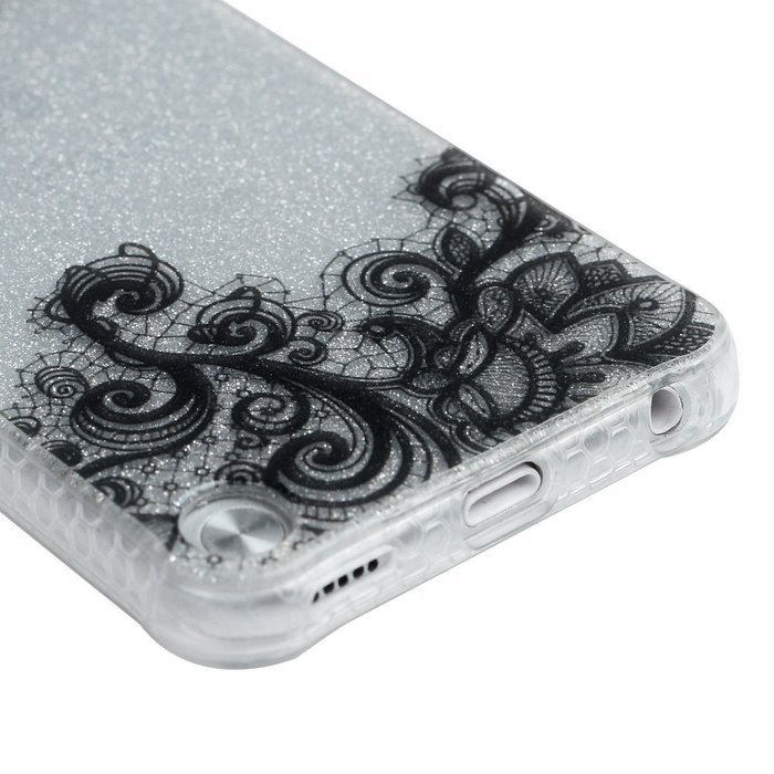 Badalink iPod Touch 5 Case Soft TPU Shockproof Easy Grip Rubber Bumper Frame + PC Back Shell with Color-fading... N58
