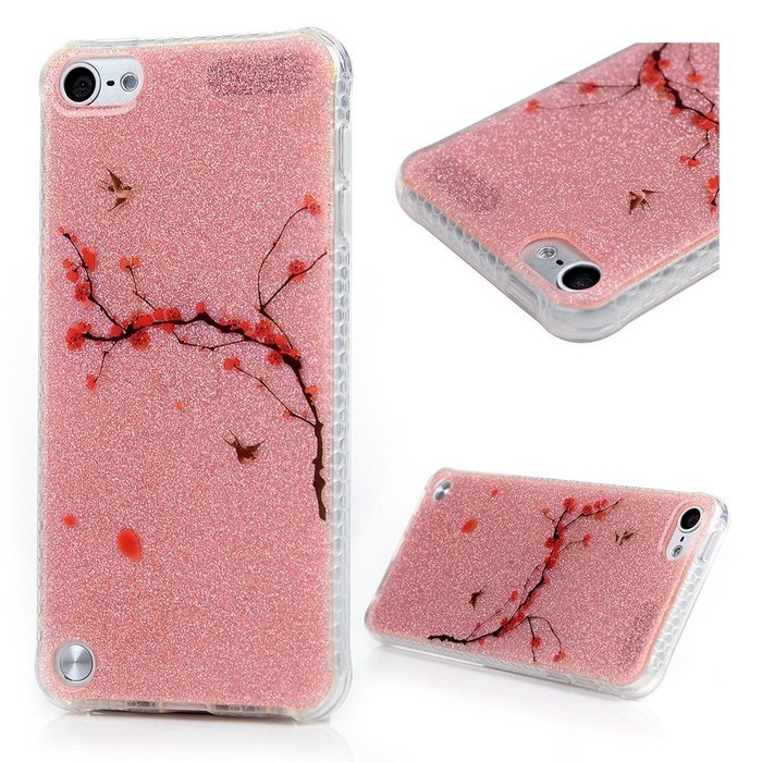 Badalink iPod Touch 5 Case Soft TPU Shockproof Easy Grip Rubber Bumper Frame + PC Back Shell with Color-fading... N70