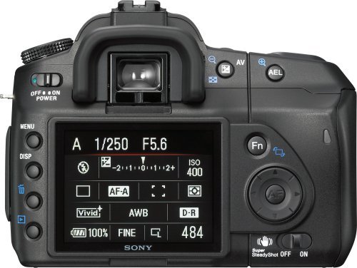 Sony Alpha A100 10.2MP Digital SLR DSLR Camera