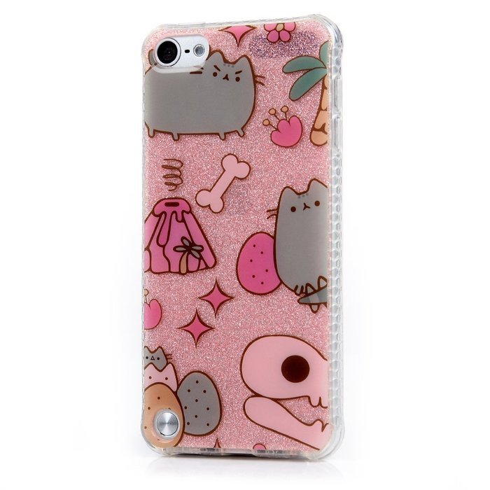 Badalink iPod Touch 5 Case Soft TPU Shockproof Easy Grip Rubber Bumper Frame + PC Back Shell with Color-fading... N74