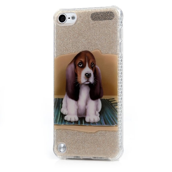 Badalink iPod Touch 5 Case Soft TPU Shockproof Easy Grip Rubber Bumper Frame + PC Back Shell with Color-fading... N76