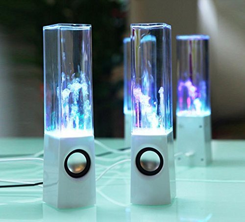 SUNYEE Colorful LED Fountain Dancing Water Mini Speakers for iPhone 4s 5 6 6S 6plus iPod iTouch Samsung S2 S3... N3